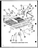 Compressor compartment parts (tc22h/p7711017w) (tc22h/p7711018w)
