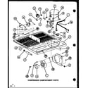 Amana TX18K-P7803202W compressor compartment parts (tx18k/p7803201w) (tx18k/p7803202w) (txi18k/p7803203w) (txi18k/p7803204w) (txi18k/p7803239w) (txi18k/p7803240w) (tc18k2/p7859230w) diagram