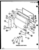 Freezer door parts (tx20k/p7803205w) (tx20k/p7803206w) (txi20k/p7803207w) (txi20k/p7803208w) (txi20k/p7803241w) (txi20k/p7803242w)