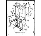 Amana TX22K-P7803209W refrigerator door parts (tx22k/p7803209w) (txi22k/p7803210w) (txi22k/p7803243w) (tx22k/p7859202w) diagram