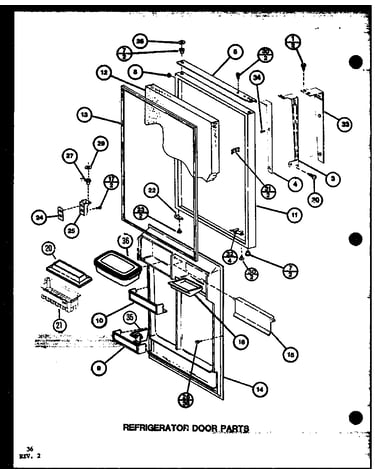 Refrigerator door parts (tx22k/p7803209w) (txi22k/p7803210w) (txi22k/p7803243w) (tx22k/p7859202w)
