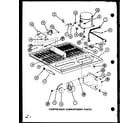 Amana TXI22K-P7803243W compressor compartment parts (tx22k/p7803209w) (txi22k/p7803210w) (txi22k/p7803243w) (tx22k/p7859202w) diagram