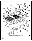 Compressor compartment parts (tx22k/p7803209w) (txi22k/p7803210w) (txi22k/p7803243w) (tx22k/p7859202w)