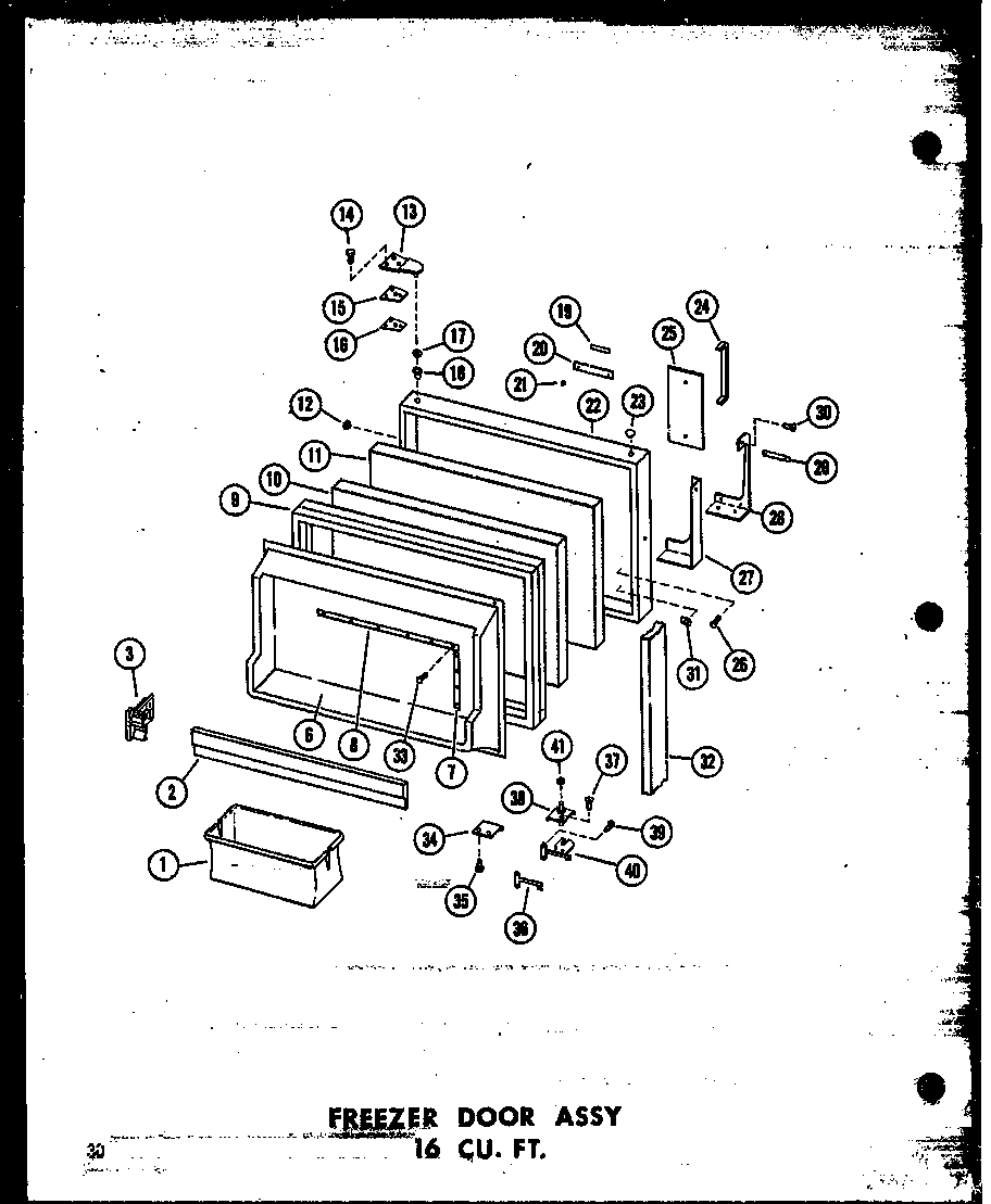 FREEZER DOOR ASSY 16 CU. FT. (T16N/P60236-26W) (T16N-C/P60236-26WC) (T16N-AG/P60236-26WG) (T16N-A/P60236-26WA) (T16N/P60236-42W) (T16N-C/P60236-42WC) (T16N-AG/P60236-42WG) (T16N-A/P60236-42WA) (TR16N/P60236-28W) (TR16N-C/P60236-28WC) (TR16N-AG/P60236-28WG