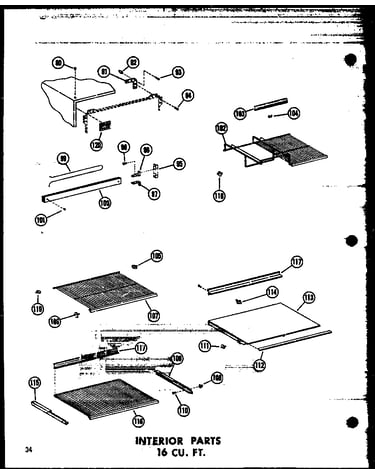 Interior parts 16 cu. ft. (t16n/p60236-26w) (t16n-c/p60236-26wc) (t16n-ag/p60236-26wg) (t16n-a/p60236-26wa) (t16n/p60236-42w) (t16n-c/p60236-42wc) (t16n-ag/p60236-42wg) (t16n-a/p60236-42wa) (tr16n/p60236-28w) (tr16n-c/p60236-28wc) (tr16n-ag/p60236-28wg) (