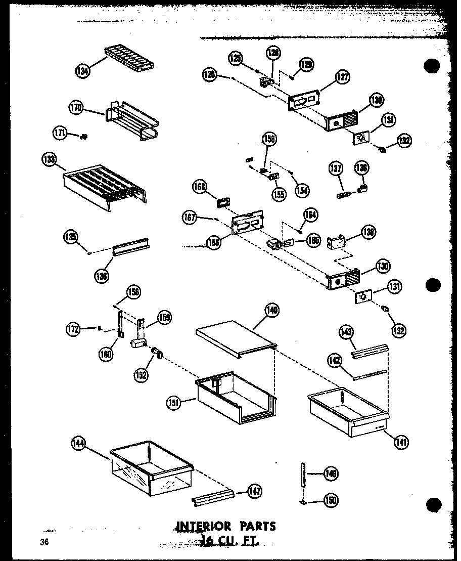 INTERIOR PARTS 16 CU. FT. (T16N/P60236-26W) (T16N-C/P60236-26WC) (T16N-AG/P60236-26WG) (T16N-A/P60236-26WA) (T16N/P60236-42W) (T16N-C/P60236-42WC) (T16N-AG/P60236-42WG) (T16N-A/P60236-42WA) (TR16N/P60236-28W) (TR16N-C/P60236-28WC) (TR16N-AG/P60236-28WG) (