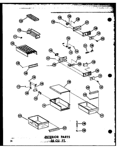 Interior parts 16 cu. ft. (t16n/p60236-26w) (t16n-c/p60236-26wc) (t16n-ag/p60236-26wg) (t16n-a/p60236-26wa) (t16n/p60236-42w) (t16n-c/p60236-42wc) (t16n-ag/p60236-42wg) (t16n-a/p60236-42wa) (tr16n/p60236-28w) (tr16n-c/p60236-28wc) (tr16n-ag/p60236-28wg) (