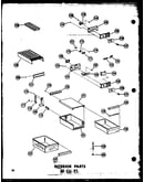Interior parts 20 cu. ft. (tr20n-c/p60236-32wc) (tr20n-a/p60236-32wa) (tr20n/p60236-32w) (tr20n-ag/p60236-32wg) (tr20n/p60236-46w) (tr20n-c/p60236-46wc) (tr20n-ag/p60236-46wg) (tr20n-a/p60236-46wa) (td20n/p60236-33w) (td20n-c/p60236-33wc) (td20n-ag/p60236