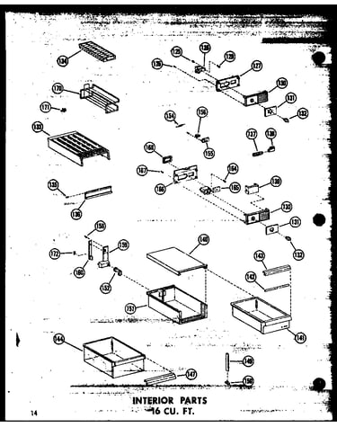 Interior parts 16 cu. ft. (t16w/p60303-6w) (t16w-c/p60303-6wc) (t16w-ag/p60303-6wg) (t16w-a/p60303-6wa) (t16w-c/p60303-8wc) (t16w-a/p60303-8wa) (t16w/p60303-8w) (t16w-ag/p60303-8wg) (tr16w-c/p60303-7wc) (tr16w-a/p60303-7wa) (tr16w/p60303-7w) (tr16w-ag/p60