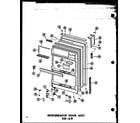 Amana ESRF-16W-A-P60303-5WA refrigerator door assy esr-16w (esr-16w/p60303-4w) (esr-16w-ag/p60303-4wg) (esr-16w-c/p60303-4wc) (esr-16w-a/p60303-4wa) diagram