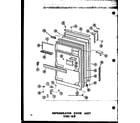 Amana ESR-16W-P60303-42W refrigerator door assy esrf-16w (esrf-16w/p60303-23w) (esrf-16w-c/p60303-23wc) (esrf-16w-ag/p60303-23wg) (esrf-16w-a/p60303-23wa) diagram