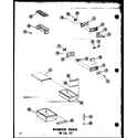 Amana TR20W-C-P60303-61WC interior parts 16 cu. ft. (et16n/p60303-65w) diagram