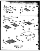 Interior parts 18 cu. ft. (ts18b/p60303-76w) (etm18n-c/p60303-58wc) (etm18n-a/p60303-58wa) (etm18n/p60303-58w) (etm18n-ag/p60303-58wg) (etm18n-l/p60303-58wl) (tc18n-c/p60303-59wc) (tc18n/p60303-59w) (tc18n-a/p60303-59wa) (tc18n-l/p60303-59wl) (tc18n-ag/p6