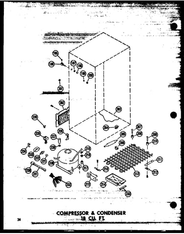 Compressor & compressor 18 cu. ft. (ts18b/p60303-76w) (etm18n-c/p60303-58wc) (etm18n-a/p60303-58wa) (etm18n/p60303-58w) (etm18n-ag/p60303-58wg) (etm18n-l/p60303-58wl) (tc18n-c/p60303-59wc) (tc18n/p60303-59w) (tc18n-a/p60303-59wa) (tc18n-l/p60303-59wl) (tc