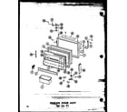 Amana TC18N-A-P60303-60WA freezer door assy 20 cu. ft. (tr20w-c/p60303-61wc) (tr20w/p60303-61w) (tr20w-a/p60303-61wa) (tr20w-l/p60303-61wl) (tr20w-ag/p60303-61wg) diagram