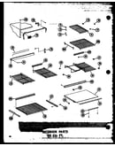 Interior parts 20 cu. ft. (tr20w-c/p60303-61wc) (tr20w/p60303-61w) (tr20w-a/p60303-61wa) (tr20w-l/p60303-61wl) (tr20w-ag/p60303-61wg)