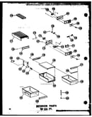 Interior parts 20 cu. ft. (tr20w-c/p60303-61wc) (tr20w/p60303-61w) (tr20w-a/p60303-61wa) (tr20w-l/p60303-61wl) (tr20w-ag/p60303-61wg)