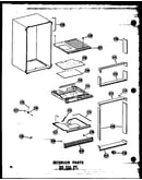 Interior parts 20 cu. ft. (tr20w-c/p60303-61wc) (tr20w/p60303-61w) (tr20w-a/p60303-61wa) (tr20w-l/p60303-61wl) (tr20w-ag/p60303-61wg)