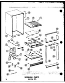 Interior parts 16 cu. ft. (tr16b-c/p73500-3wc) (tr16b-a/p73500-3wa) (tr16b-g/p73500-3wg) (tr16b/p73500-3w) (tr16b-l/p73500-3wl)