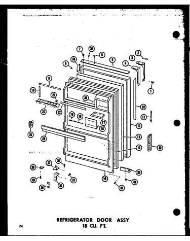 Refrigerator door assy 18 cu. ft. (ts18b-c/p73500-4wc) (ts18b/p73500-4w) (ts18b-a/p73500-4wa) (ts18b-l/p73500-4wl) (ts18b-g/p73500-4wg) (tm18b-c/p73500-5wc) (tm18b/p73500-5w) (tm18b-a/p73500-5wa) (tm18b-l/p73500-5wl) (tm18b-g/p73500-5wg) (etm18n-c/p73500-