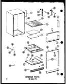 Interior parts 18 cu. ft. (ts18b-c/p73500-4wc) (ts18b/p73500-4w) (ts18b-a/p73500-4wa) (ts18b-l/p73500-4wl) (ts18b-g/p73500-4wg) (tm18b-c/p73500-5wc) (tm18b/p73500-5w) (tm18b-a/p73500-5wa) (tm18b-l/p73500-5wl) (tm18b-g/p73500-5wg) (etm18n-c/p73500-6wc) (et