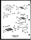 Interior parts 20 cu. ft. (tr20b-c/p73500-8wc) (tr20b-a/p73500-8wa) (tr20b-g/p73500-8wg) (tr20b/p73500-8w) (tr20b-l/p73500-8wl)