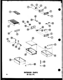 Interior parts 23 cu. ft. (td23b-c/p73500-9wc) (td23b/p73500-9w) (td23b-a/p73500-9wa) (td23b-l/p73500-9wl) (td23b-g/p73500-9wg)