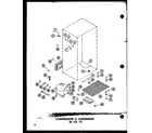 Amana TC18B-G-P73500-7WG compressor & condenser 23 cu. ft. (td23b-c/p73500-9wc) (td23b/p73500-9w) (td23b-a/p73500-9wa) (td23b-l/p73500-9wl) (td23b-g/p73500-9wg) diagram