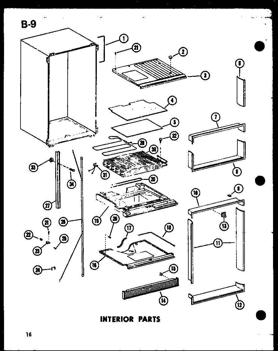 INTERIOR PARTS (TR18D-C/P74660-3WC) (TR18D-A/P74660-3WA) (TR18D-G/P74660-3WG) (TR18D/P74660-3W) (TR18D-L/P74660-3WL) (ETR18D-C/P74660-4WC) (ETR18D/P74660-4W) (ETR18D-A/P74660-4WA) (ETR18D-L/P74660-4WL) (ETR18D-G/P74660-4WG) (TC18D-C/P74660-5WC) (TC18D/P74