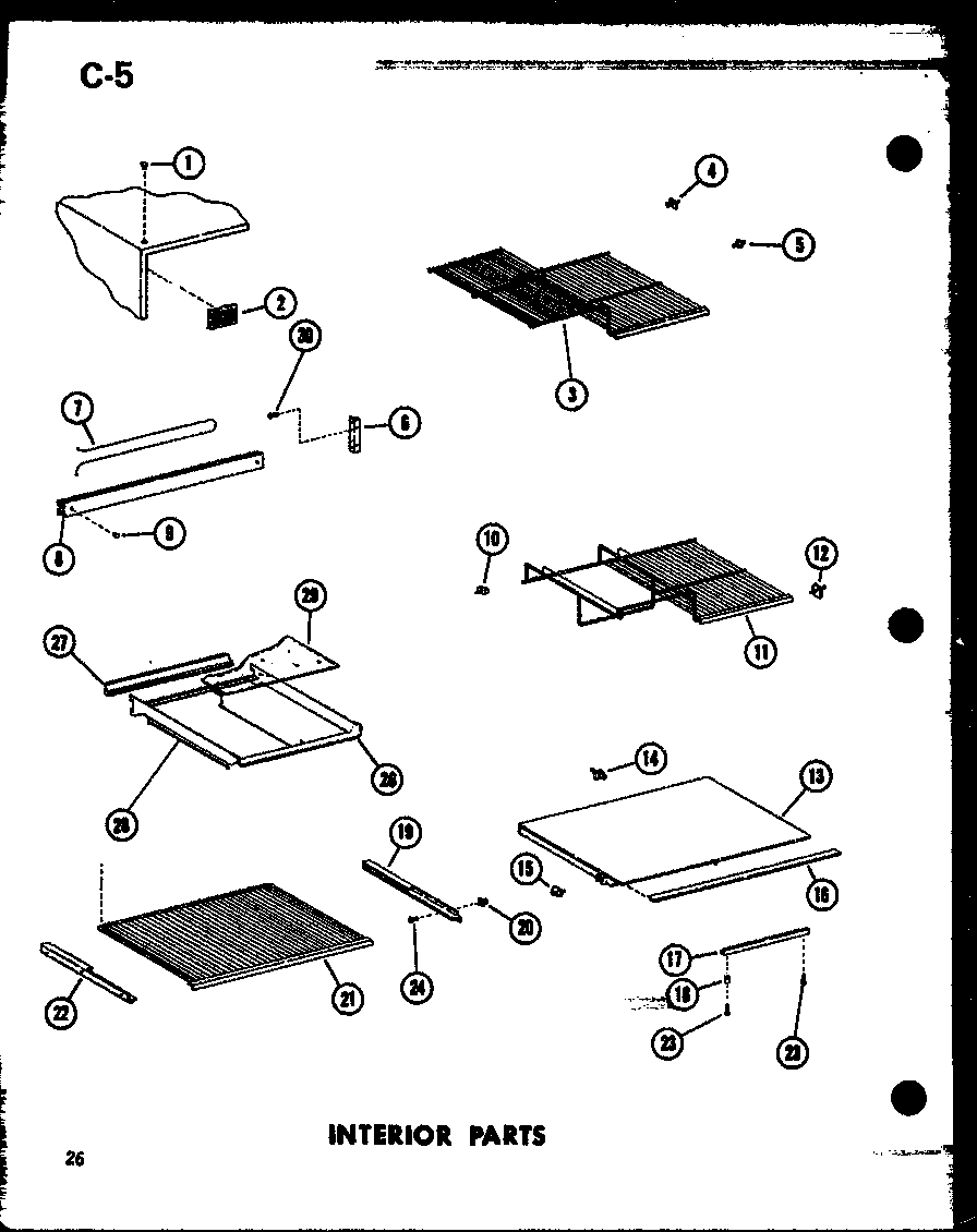 INTERIOR PARTS (TCI20D-C/P74660-10WC) (TCI20D/P74660-10W) (TCI20D-A/P74660-10WA) (TCI20D-L/P74660-10WL) (TCI20D-G/P74660-10WG) (TC20D-C/P74660-9WC) (TC20D-A/P74660-9WA) (TC20D-G/P74660-9WG) (TC20D/P74660-9W) (TC20D-L/P74660-9WL) (TM20D-C/P74660-2WC) (TM20