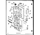 Amana TCI20D-P74660-10W lower door parts (td23d-c/p74660-6wc) (td23d/p74660-6w) (td23d-a/p74660-6wa) (td23d-l/p74660-6wl) (td23d-g/p74660-6wg) diagram
