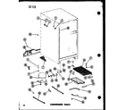Amana TM18D-P74660-1W compressor parts (td23d-c/p74660-6wc) (td23d/p74660-6w) (td23d-a/p74660-6wa) (td23d-l/p74660-6wl) (td23d-g/p74660-6wg) diagram