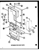 Refrigerator door parts (tmi16k/p7803231w) (tmi16k/p7803232w)