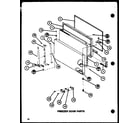 Amana TMI18K/P7803233W freezer door parts (tmi18k/p7803233w) (tmi18k/p7803234w) diagram