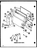Freezer door parts (tmi18k/p7803233w) (tmi18k/p7803234w)