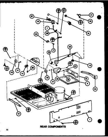 Rear components (tmi18k/p7803233w) (tmi18k/p7803234w)