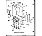 Amana TMI16K-P7803232W refrigerator door parts (tmi20k/p7803235w) (tmi20k/p7803236w) diagram