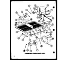 Amana TMI20K-P7803236W compressor compartment parts (tmi20k/p7803235w) (tmi20k/p7803236w) diagram
