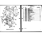 Amana TC20K2-P7803250W refrigerator door parts (tc20k2/p7803250w) (tc20k2/p7803251w) diagram