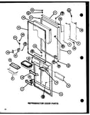 Refrigerator door parts (tc22k2/p7859227w)