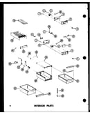 Interior parts (ts18c/p73500-13w) (tm18c/p73500-14w) (tm18c-c/p73500-14wc) (tm18c-l/p73500-14wl) (tm18c-a/p73500-14wa) (tm18c-g/p73500-14wg) (etm18c/p73500-15w) (etm18c-c/p73500-15wc) (etm18c-l/p73500-15wl) (etm18c-a/p73500-15wa) (etm18c-g/p73500-15wg) (t