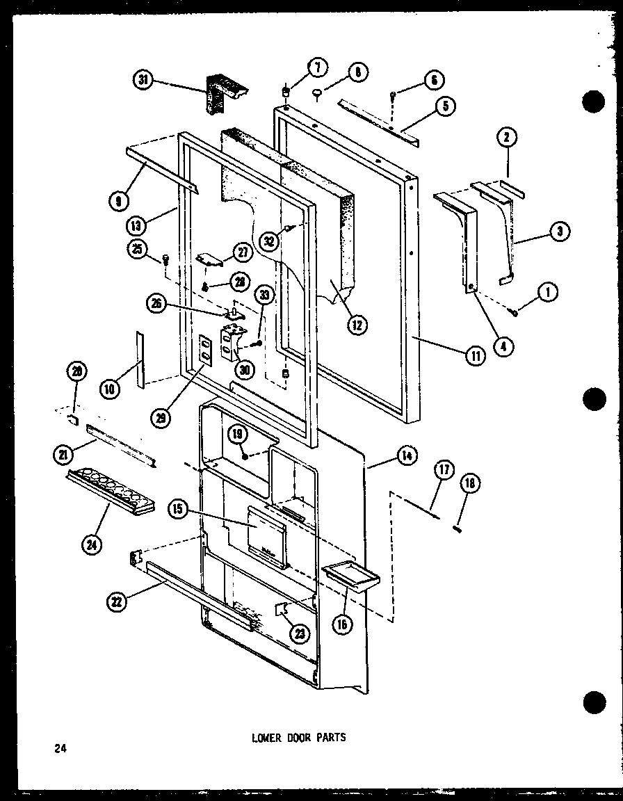 LOWER DOOR PARTS (TR20B-C/P73500-17WC) (TR20B-A/P73500-17WA) (TR20B-G/P73500-17WG) (TR20B/P73500-17W) (TR20B-L/P73500-17WL) (TC20C-C/P73500-21WC) (TC20C-A/P73500-21WA) (TC20C-G/P73500-21WG) (TC20C/P73500-21W) (TC20C-L/P73500-21WL)