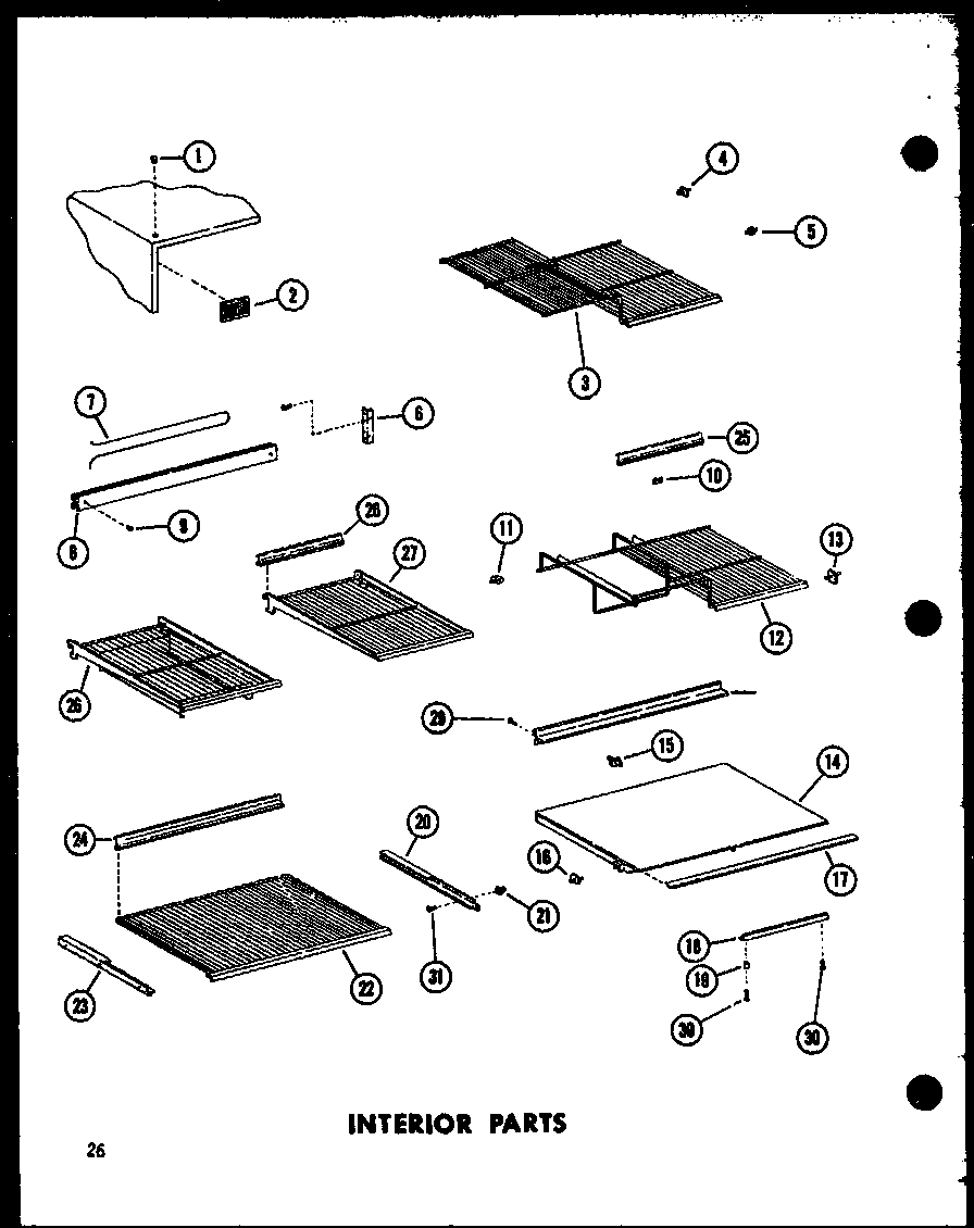 INTERIOR PARTS (TR20B-C/P73500-17WC) (TR20B-A/P73500-17WA) (TR20B-G/P73500-17WG) (TR20B/P73500-17W) (TR20B-L/P73500-17WL) (TC20C-C/P73500-21WC) (TC20C-A/P73500-21WA) (TC20C-G/P73500-21WG) (TC20C/P73500-21W) (TC20C-L/P73500-21WL)