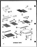 Interior parts (tr20b-c/p73500-17wc) (tr20b-a/p73500-17wa) (tr20b-g/p73500-17wg) (tr20b/p73500-17w) (tr20b-l/p73500-17wl) (tc20c-c/p73500-21wc) (tc20c-a/p73500-21wa) (tc20c-g/p73500-21wg) (tc20c/p73500-21w) (tc20c-l/p73500-21wl)
