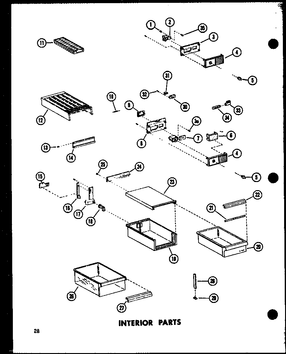 INTERIOR PARTS (TR20B-C/P73500-17WC) (TR20B-A/P73500-17WA) (TR20B-G/P73500-17WG) (TR20B/P73500-17W) (TR20B-L/P73500-17WL) (TC20C-C/P73500-21WC) (TC20C-A/P73500-21WA) (TC20C-G/P73500-21WG) (TC20C/P73500-21W) (TC20C-L/P73500-21WL)