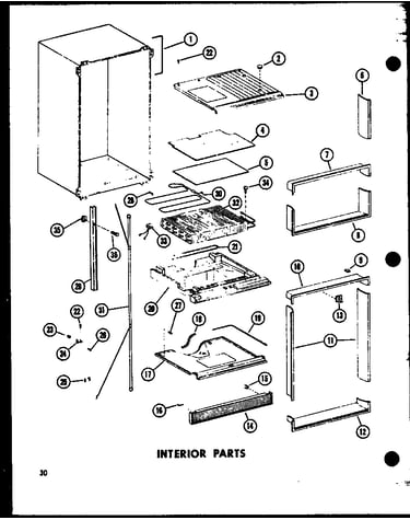 Interior parts (tr20b-c/p73500-17wc) (tr20b-a/p73500-17wa) (tr20b-g/p73500-17wg) (tr20b/p73500-17w) (tr20b-l/p73500-17wl) (tc20c-c/p73500-21wc) (tc20c-a/p73500-21wa) (tc20c-g/p73500-21wg) (tc20c/p73500-21w) (tc20c-l/p73500-21wl)