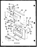 Upper door parts (td23c-c/p73500-18wc) (td23c/p73500-18w) (td23c-a/p73500-18wa) (td23c-l/p73500-18wl) (td23c-g/p73500-18wg)