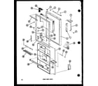 Amana TM18C-P73500-14W lower door parts (td23c-c/p73500-18wc) (td23c/p73500-18w) (td23c-a/p73500-18wa) (td23c-l/p73500-18wl) (td23c-g/p73500-18wg) diagram