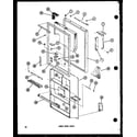 Amana TC20C-P73500-21W lower door parts (td23c-c/p73500-18wc) (td23c/p73500-18w) (td23c-a/p73500-18wa) (td23c-l/p73500-18wl) (td23c-g/p73500-18wg) diagram