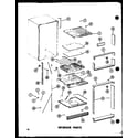 Amana TC20C-P73500-21W interior parts (td23c-c/p73500-18wc) (td23c/p73500-18w) (td23c-a/p73500-18wa) (td23c-l/p73500-18wl) (td23c-g/p73500-18wg) diagram